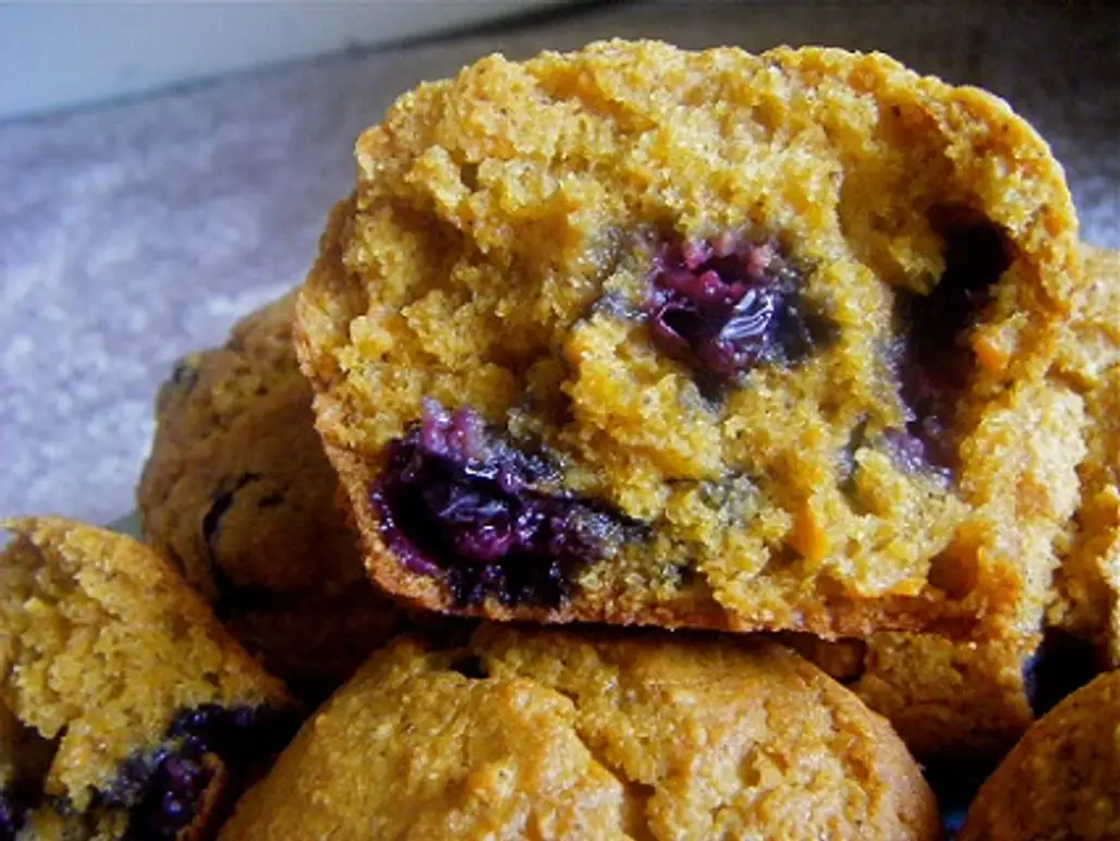 Carrot Blueberry Muffins...