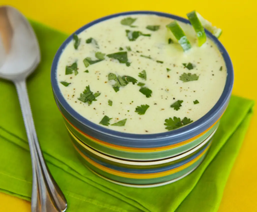 Avocado-Lime Soup with Chipotle Chile