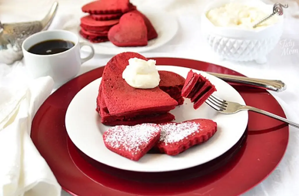 Red Velvet Pancakes...