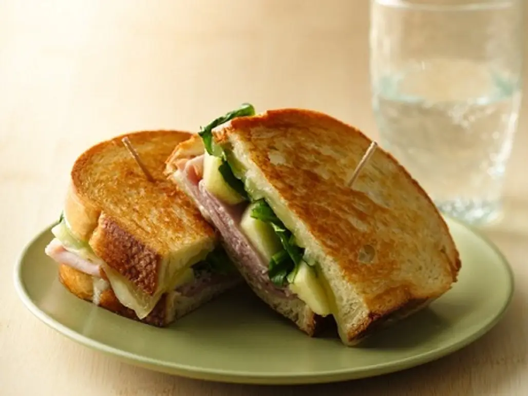 Ham, Apple and Grilled Cheese Recipe...