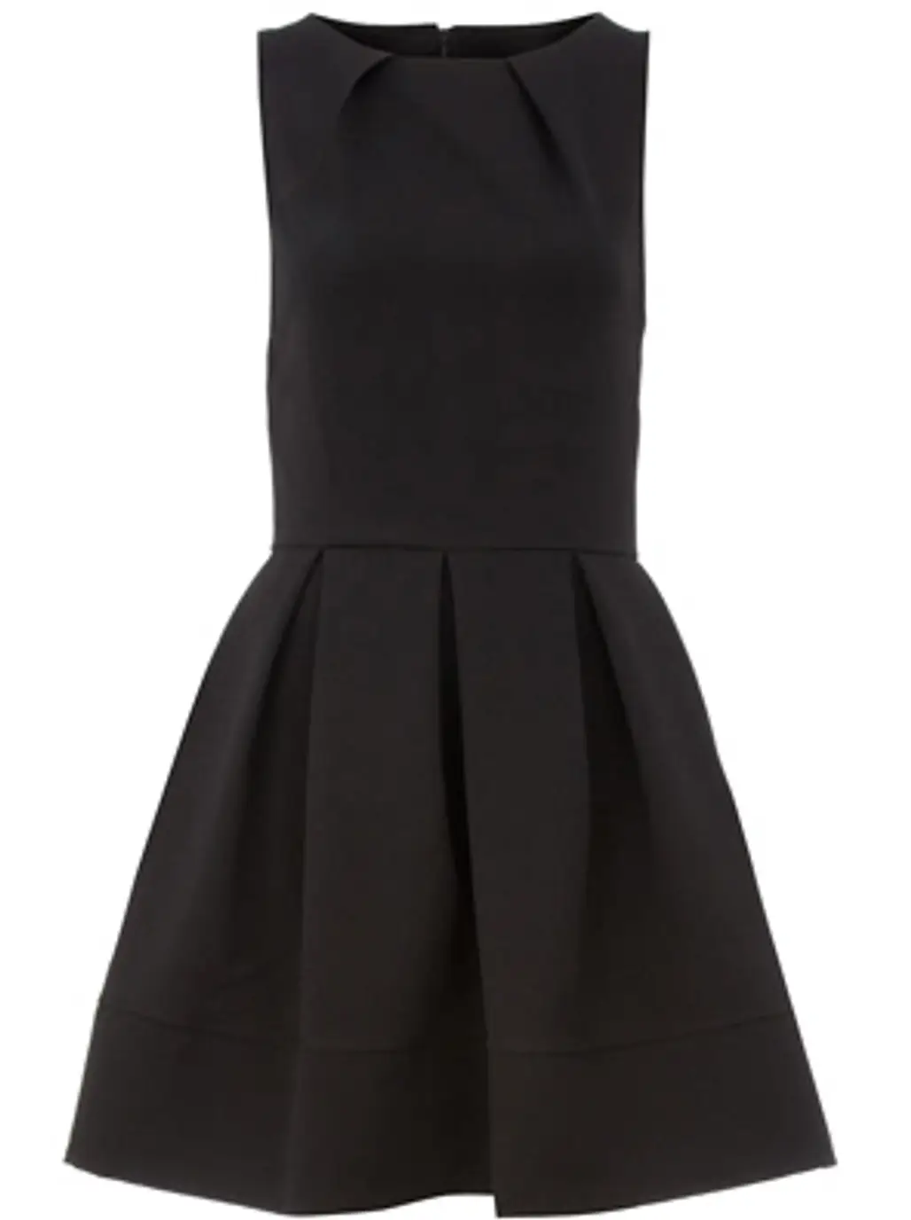 Dorothy Perkins Black Pleated Skirt Dress