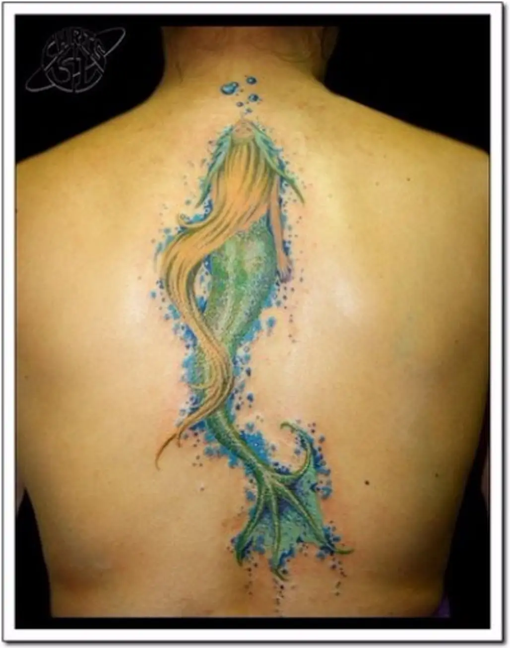 Mermaid Tattoo – Design Life Kids