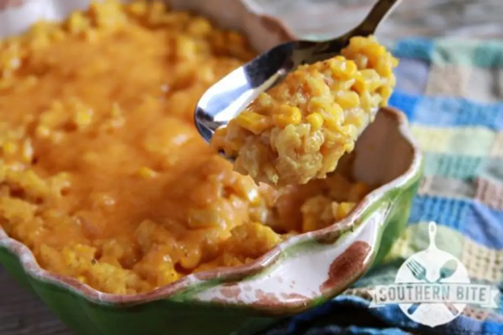 Cheesy Corn and Rice Casserole