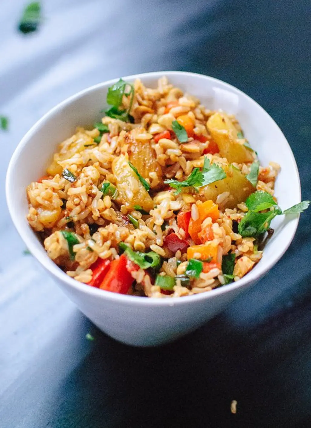 Cook “Fried” Rice with Lots of Vegetables