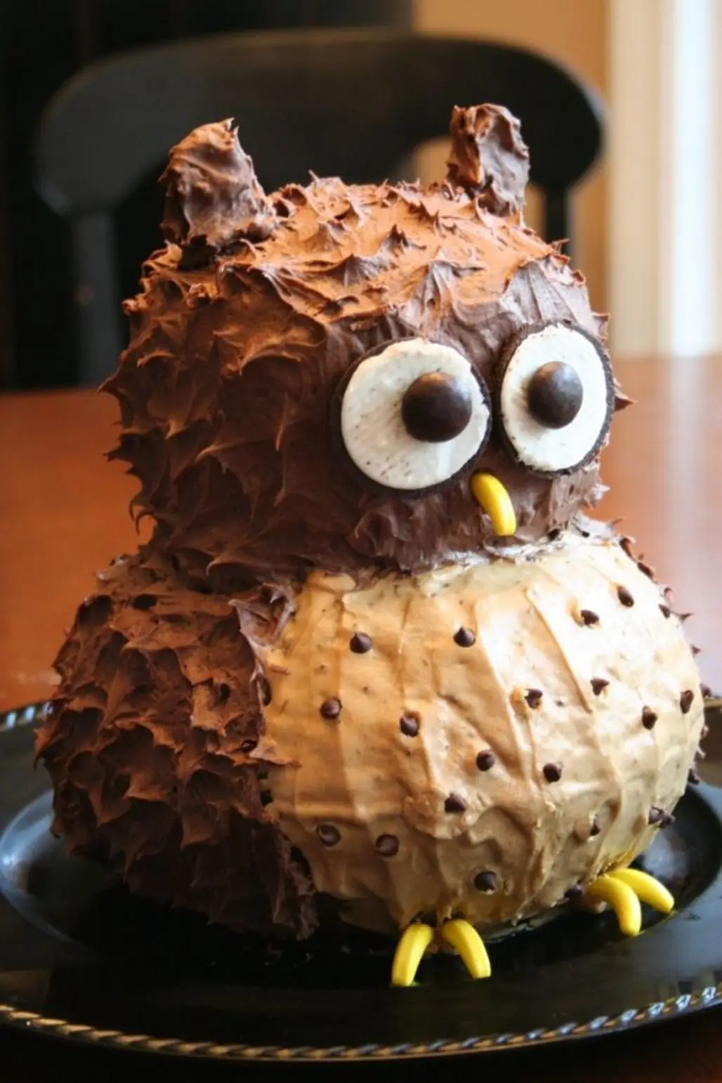DIY Owl Cake