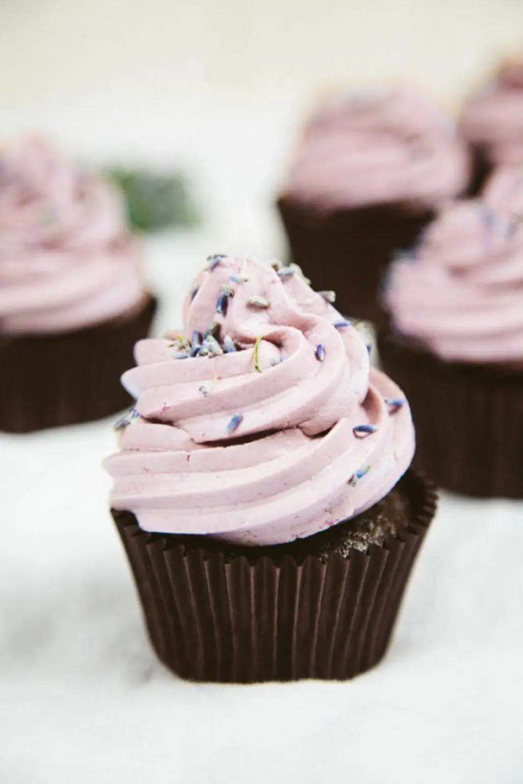 cupcake, pink, food, buttercream, cake,