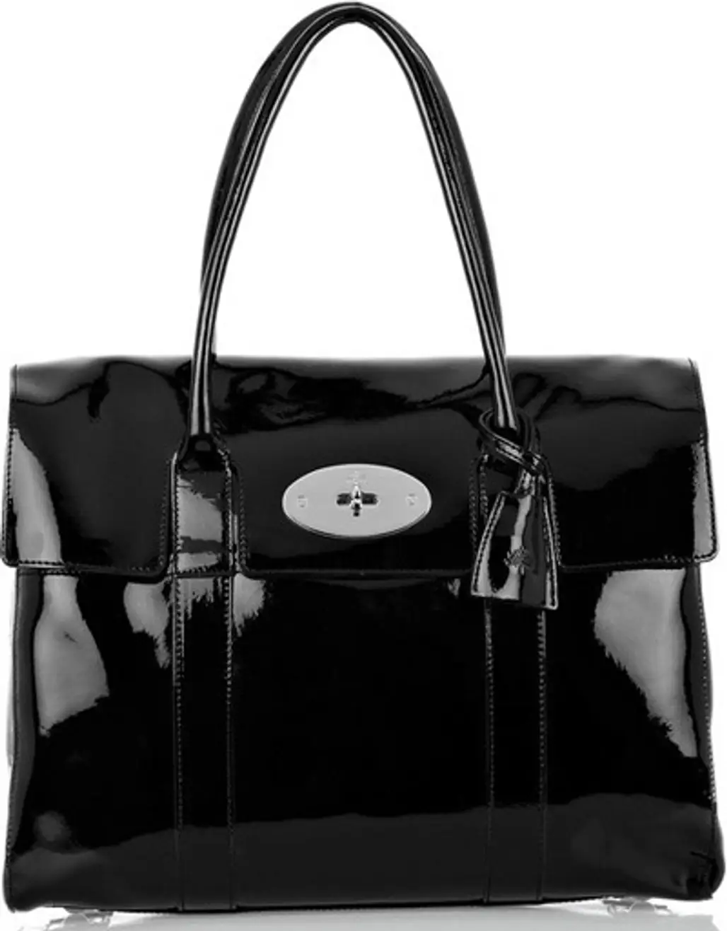 Mulberry Bayswater Patent Leather Laptop Bag