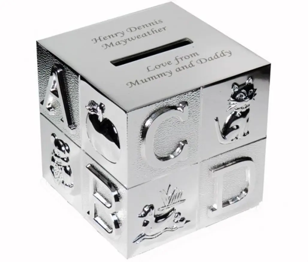 Silver Money Box