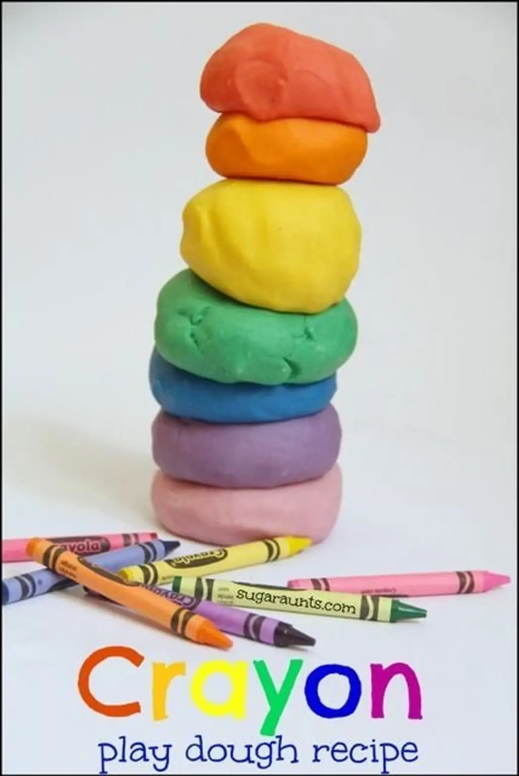 DIY Crayon Play Dough