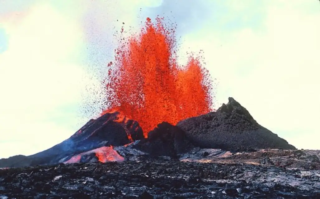 Don't Irritate Volcano Kilauea in Hawai'i Volcanoes National Park, Hawaii