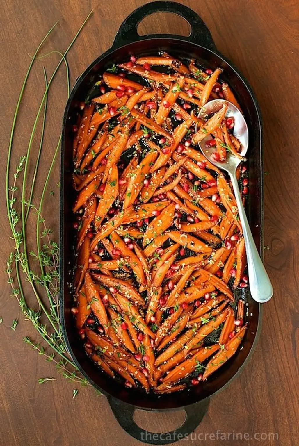 Honey Maple Roasted Carrots