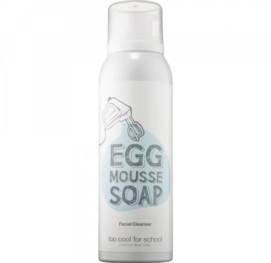 Too Cool for School Egg Mousse Soap Facial Cleanser
