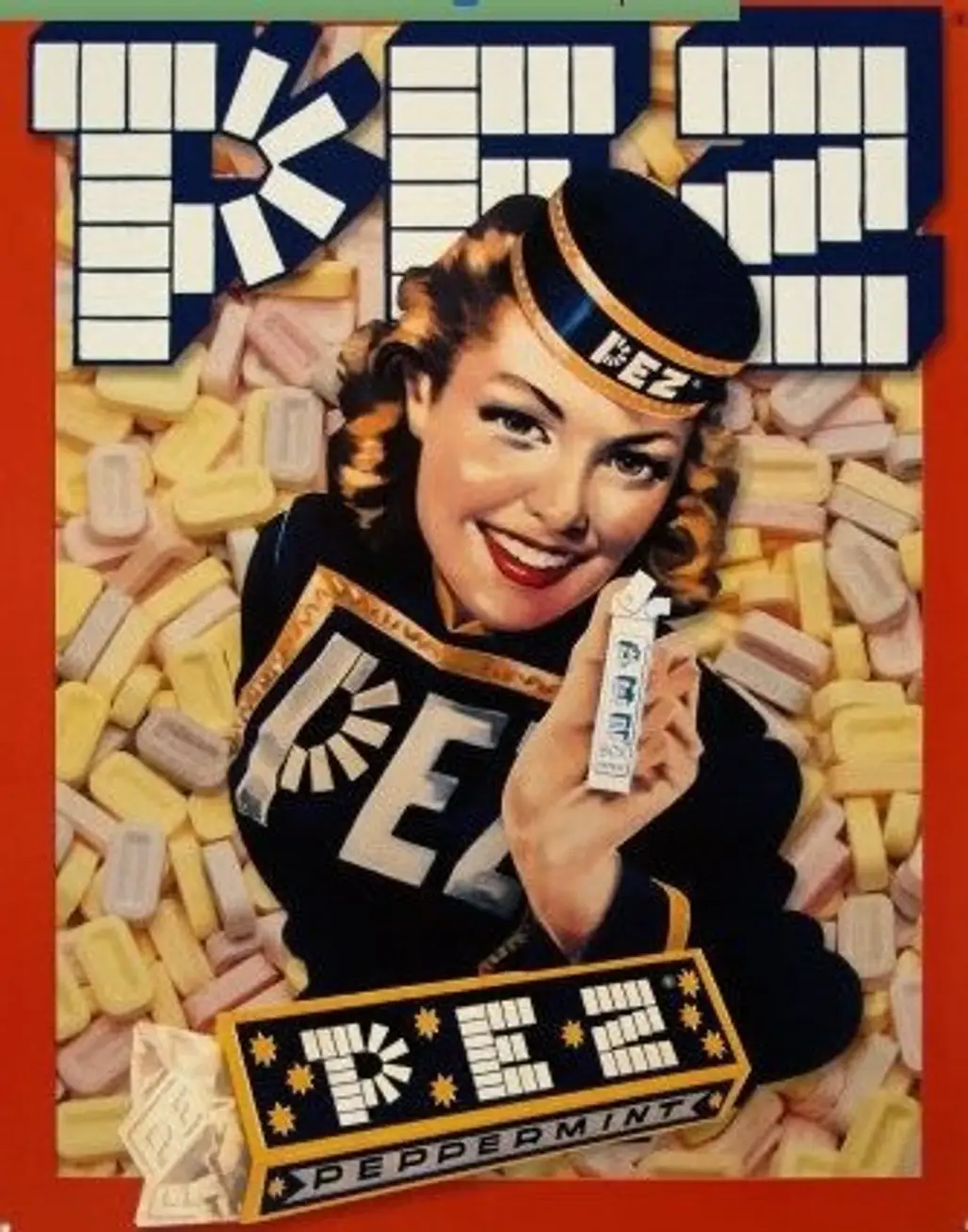 1930s Vintage Ad for Pez Candy