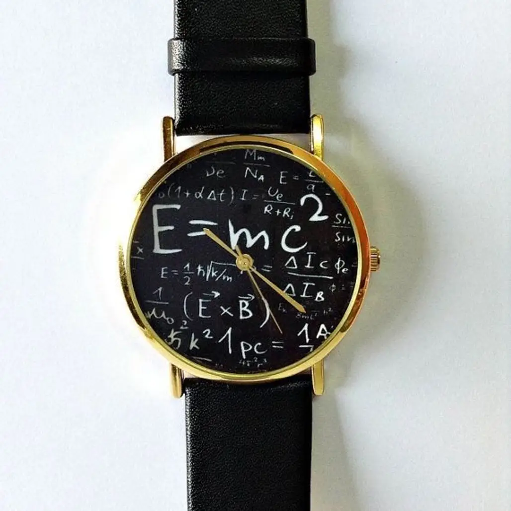 Einstein Leather Watch