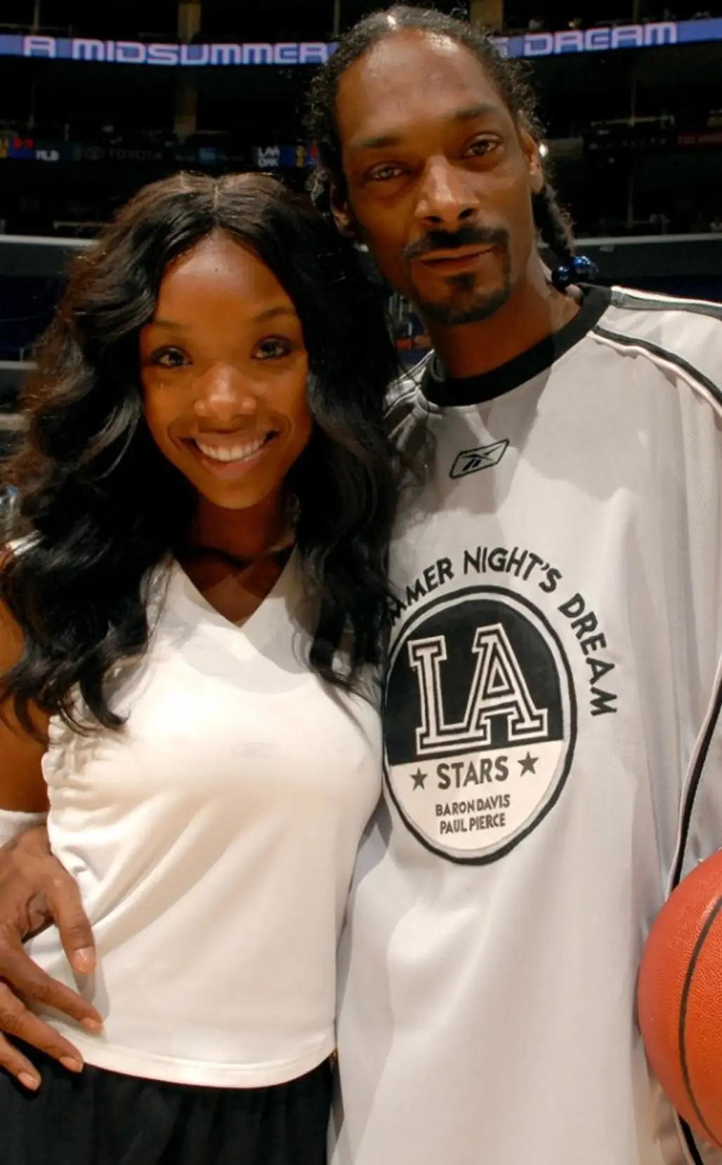 Brandy and Snoop Dog