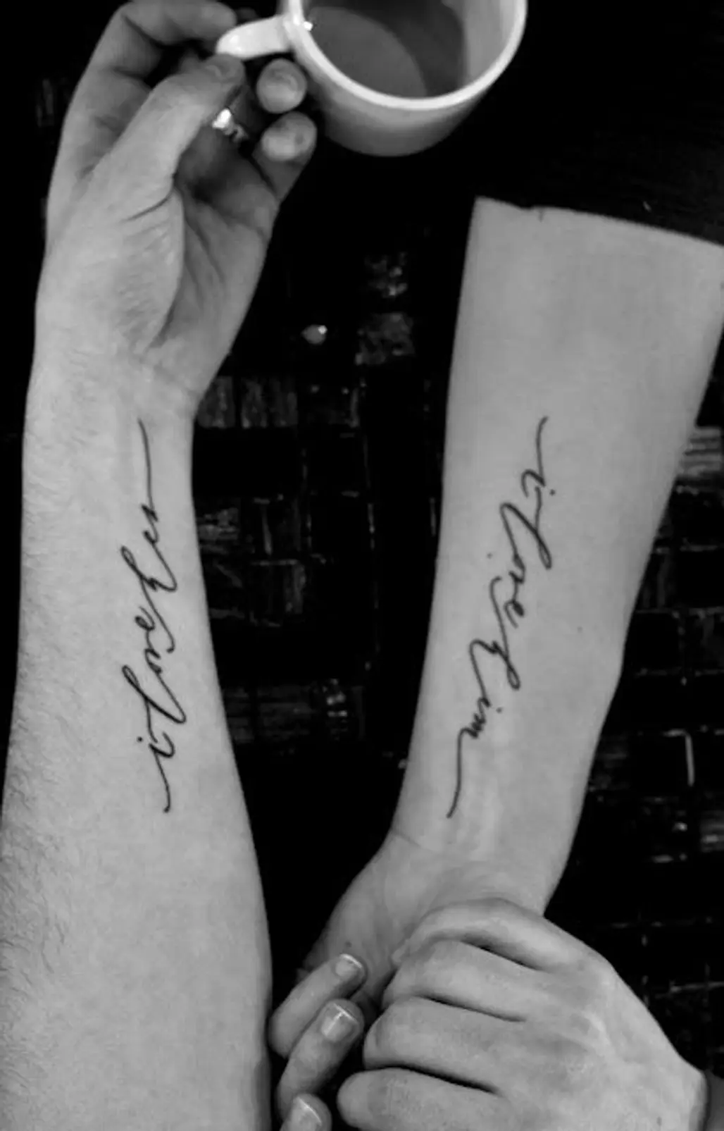 phd5n black and white tattoo arm monochrome