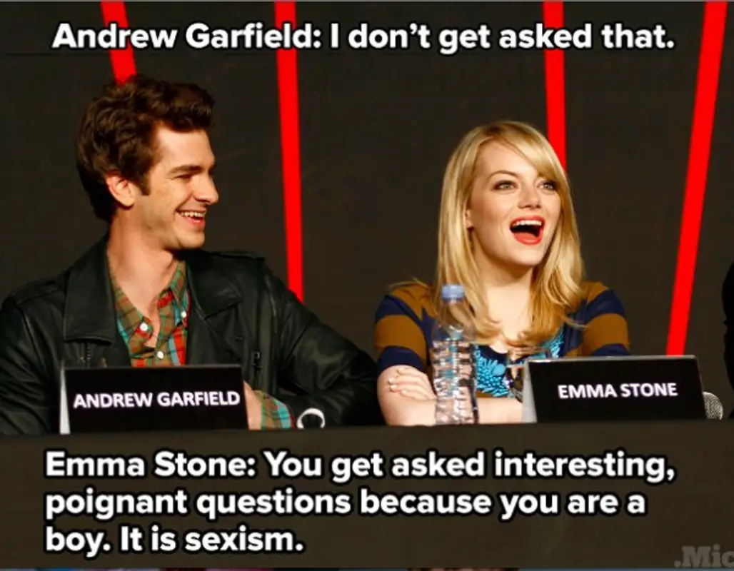 When Emma Stone Was Asked a Question about Her Hair