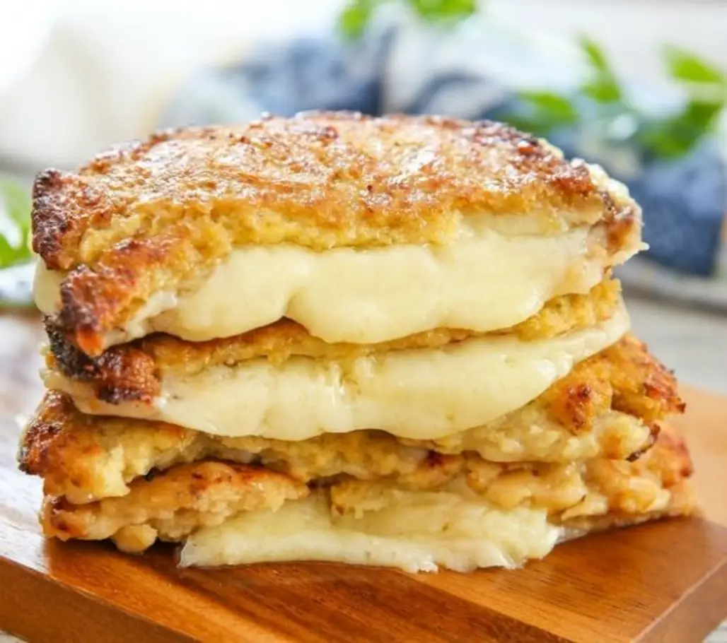 Cauliflower Crust Grilled Cheese