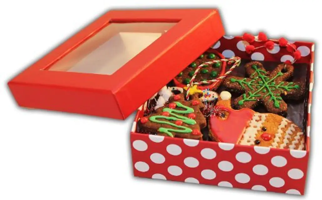 gift, box, food,