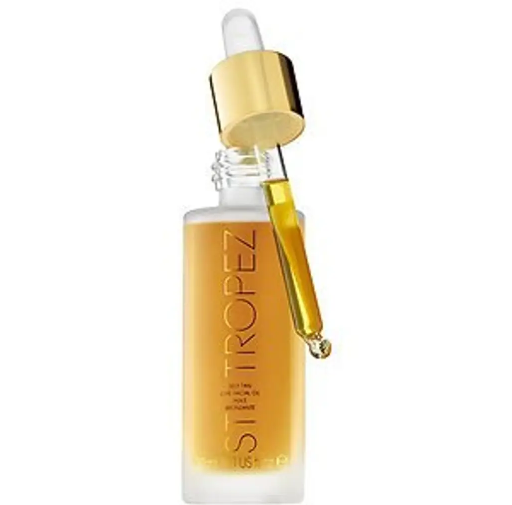 For Bronze Glowing Skin Try St. Tropez’s Self Tan Luxe Facial Oil
