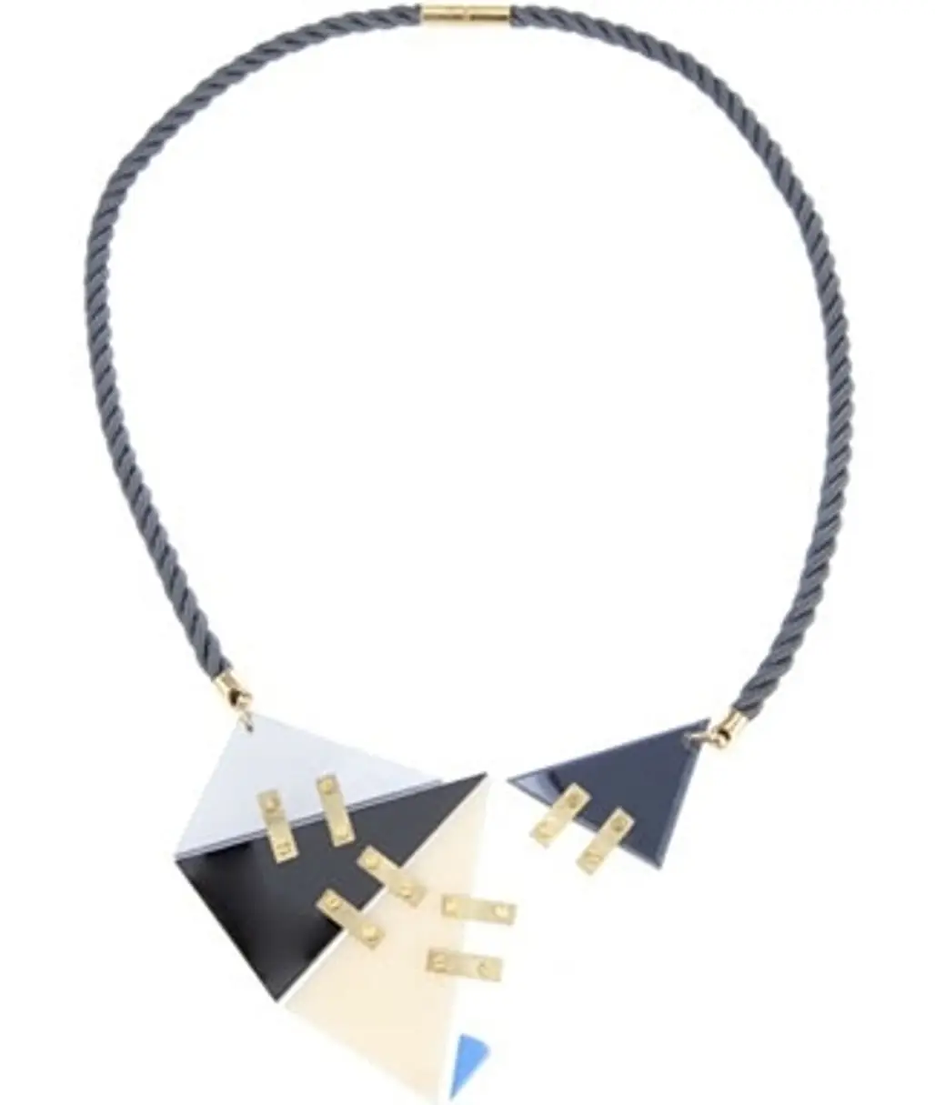 Lucy Peacock Perspex Necklace - 1980s-inspired Must-Have Piece of Perspex Jewelry