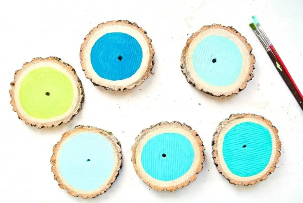 Log Ombre Coasters