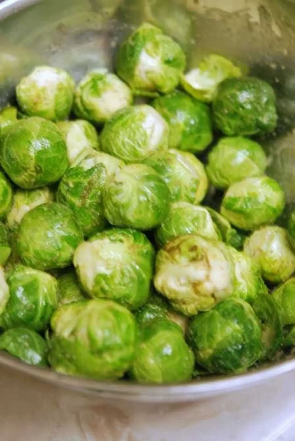 Clean Eating Seasoned Brussels Sprouts