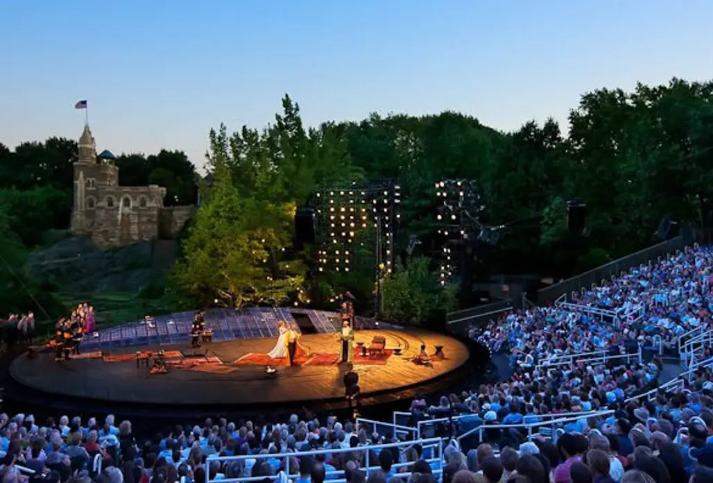 Sing along to Shakespeare in the Park?