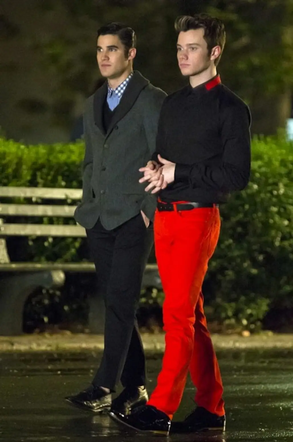 Blaine and Kurt-Glee