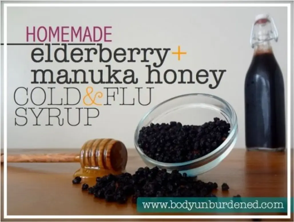 Elderberry & Manuka Honey Syrup