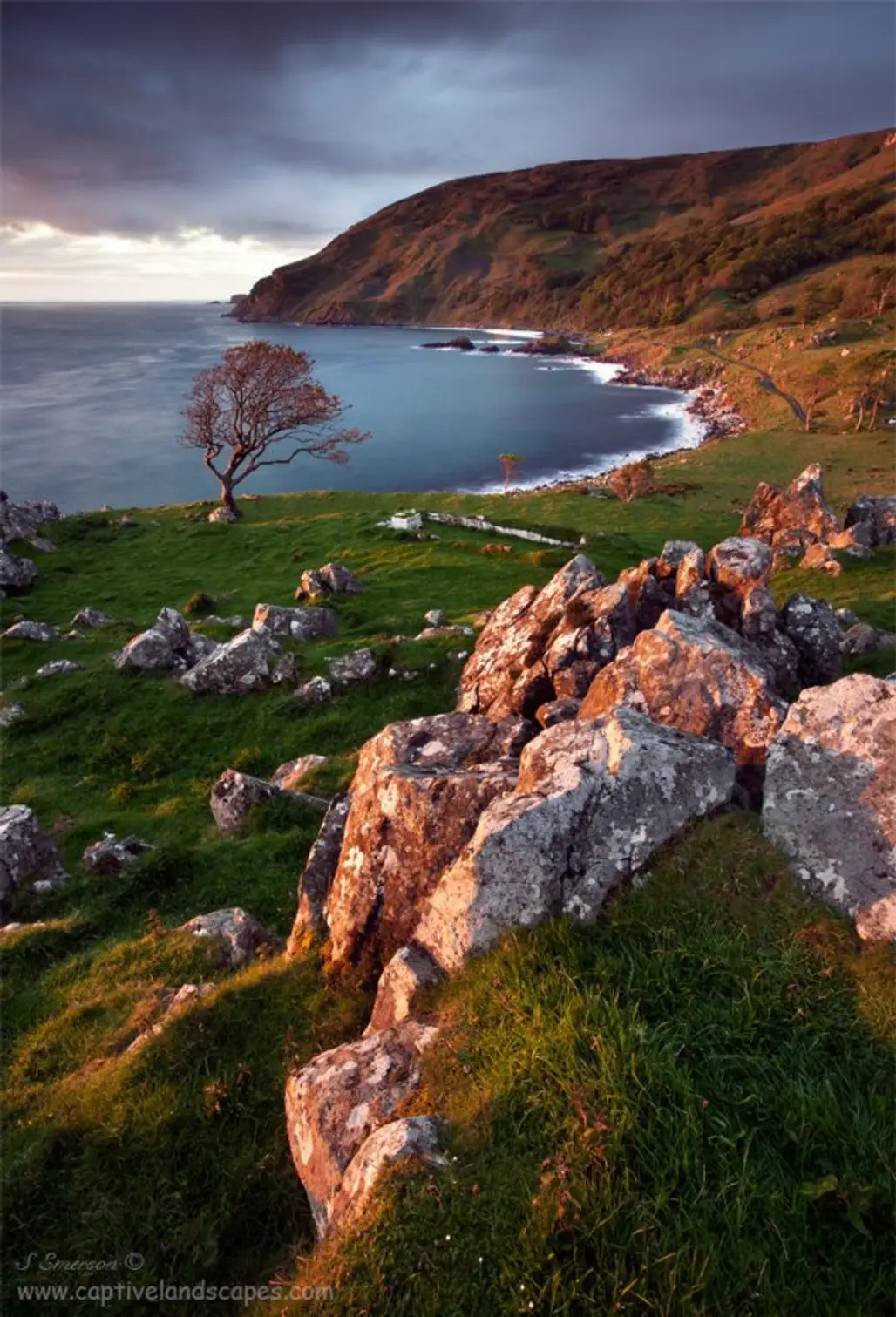 highland,coast,nature,shore,rock,