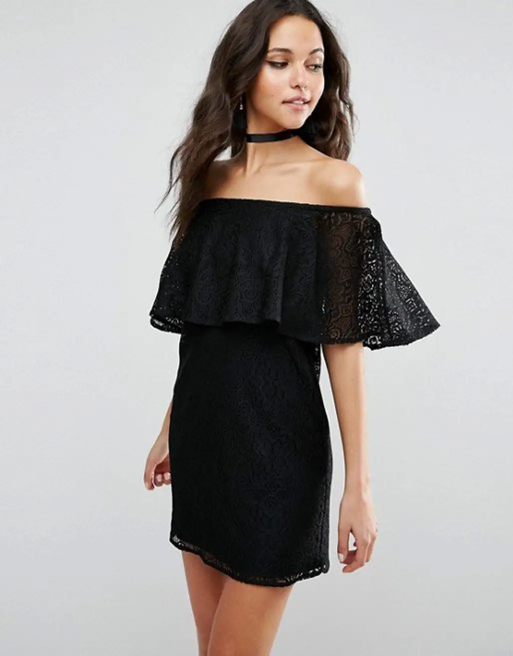 clothing, dress, little black dress, sleeve, cocktail dress,