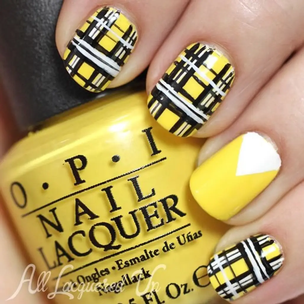 nail,finger,yellow,hand,nail polish,