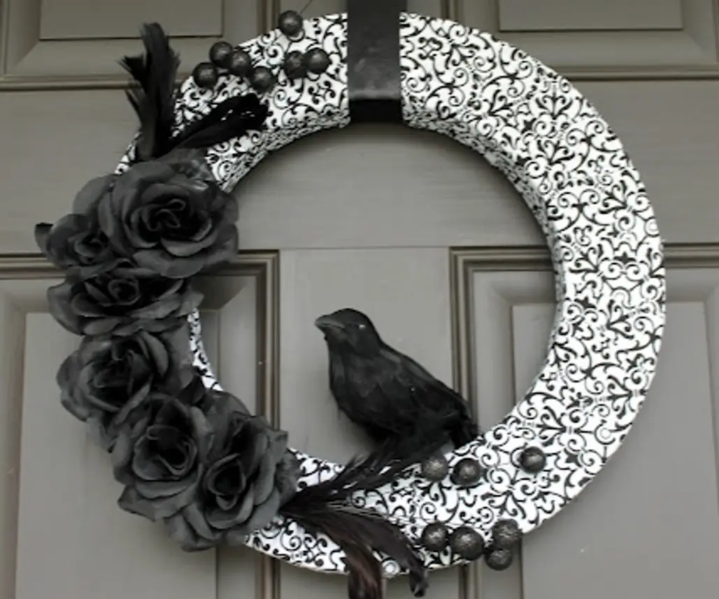 Floral Crow