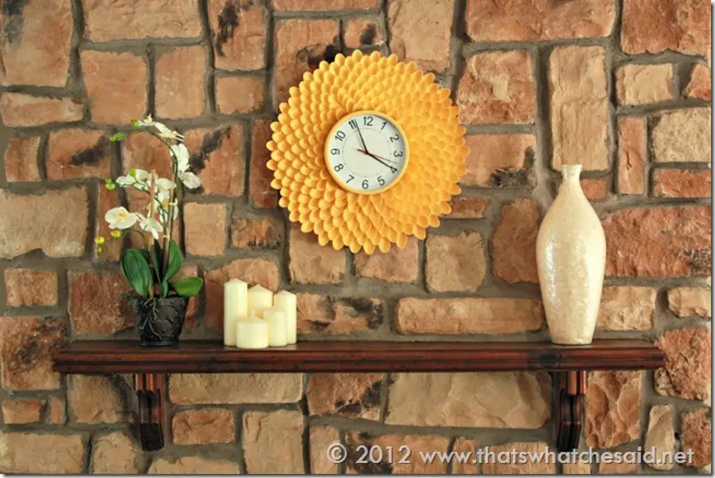 Chrysanthemum Clock