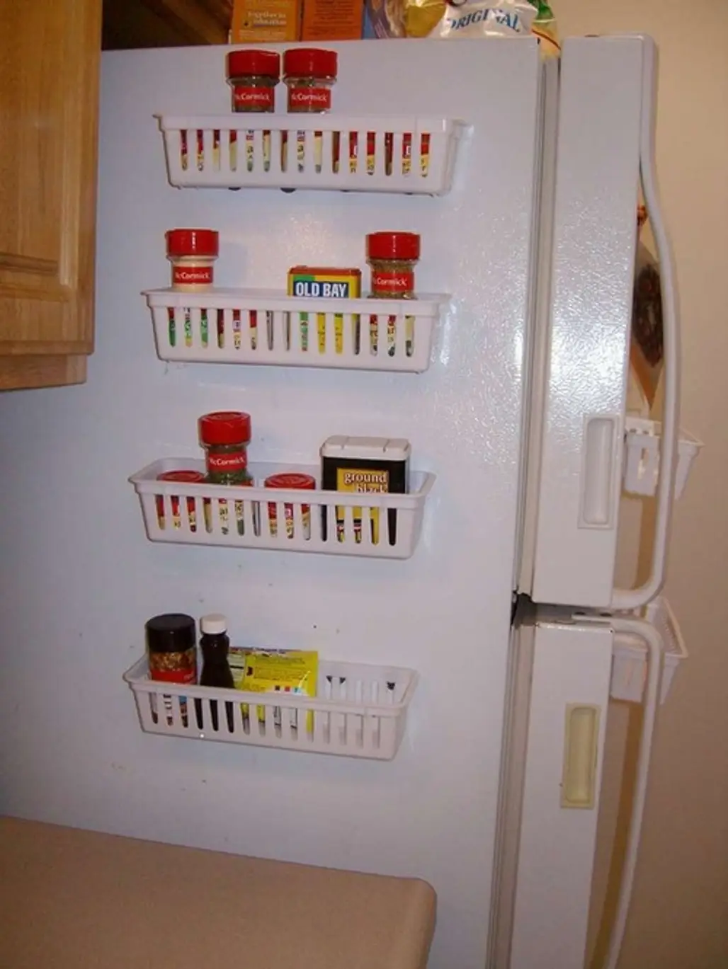 Refrigerator Seasoning Rack