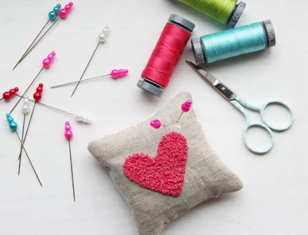 French Knot Heart
