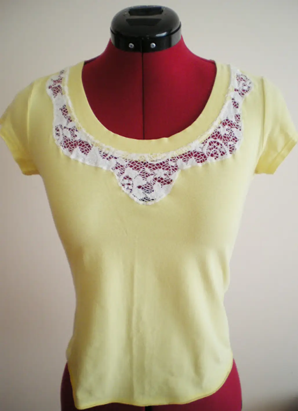 Diy Lace Insert T Shirt · How To Sew A Lace Top · Sewing on Cut Out + Keep