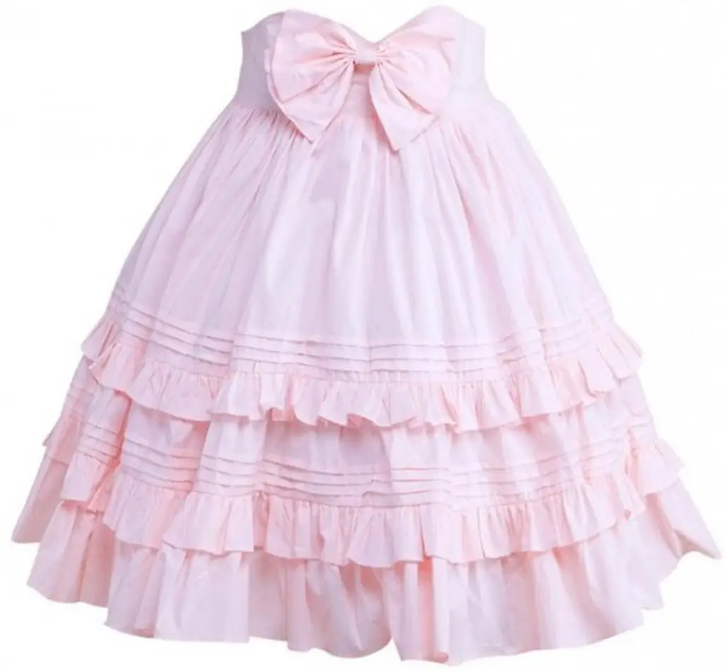 Cotton Ruffles with a Bow