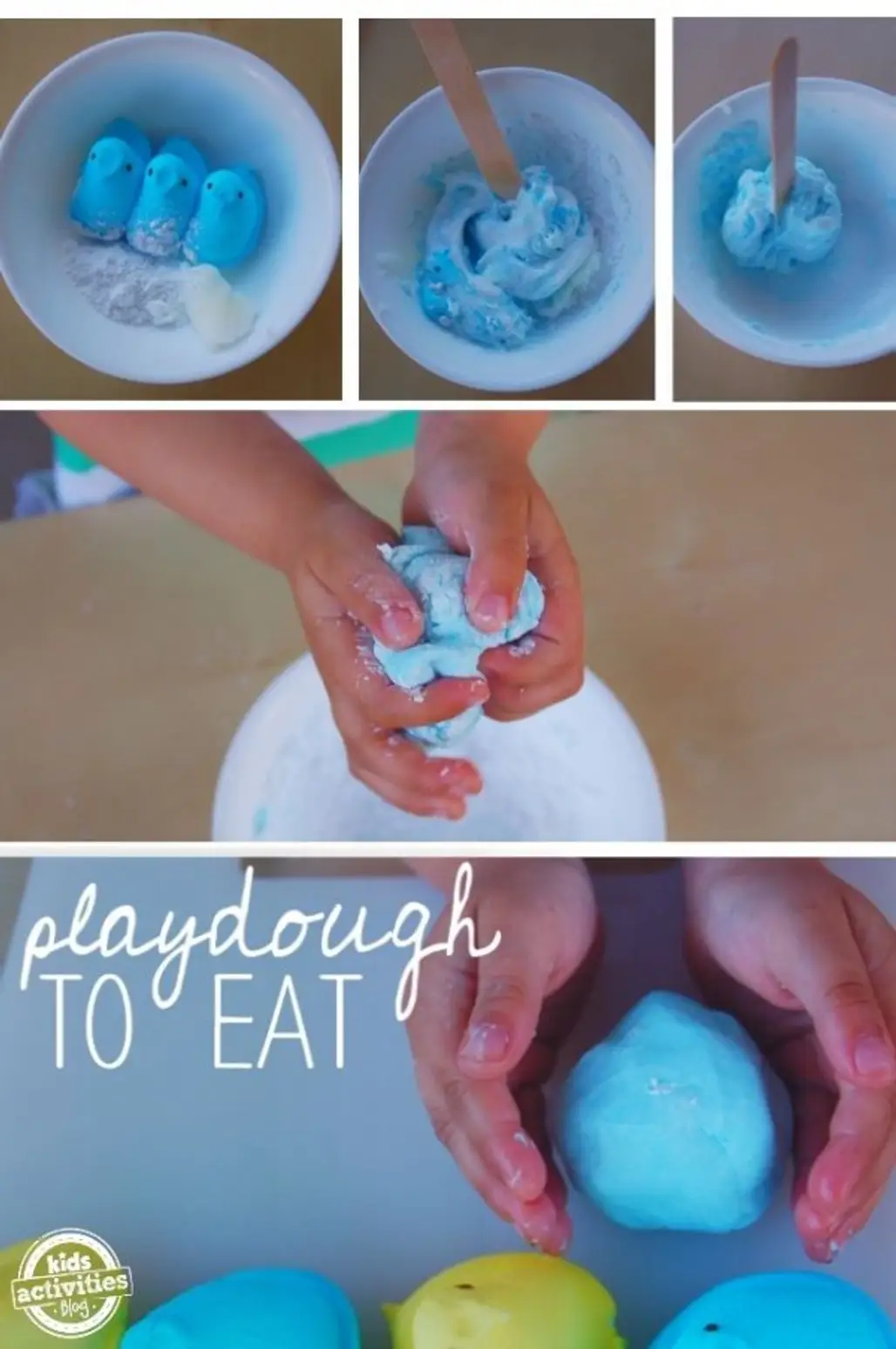 Play Dough Made from Peeps