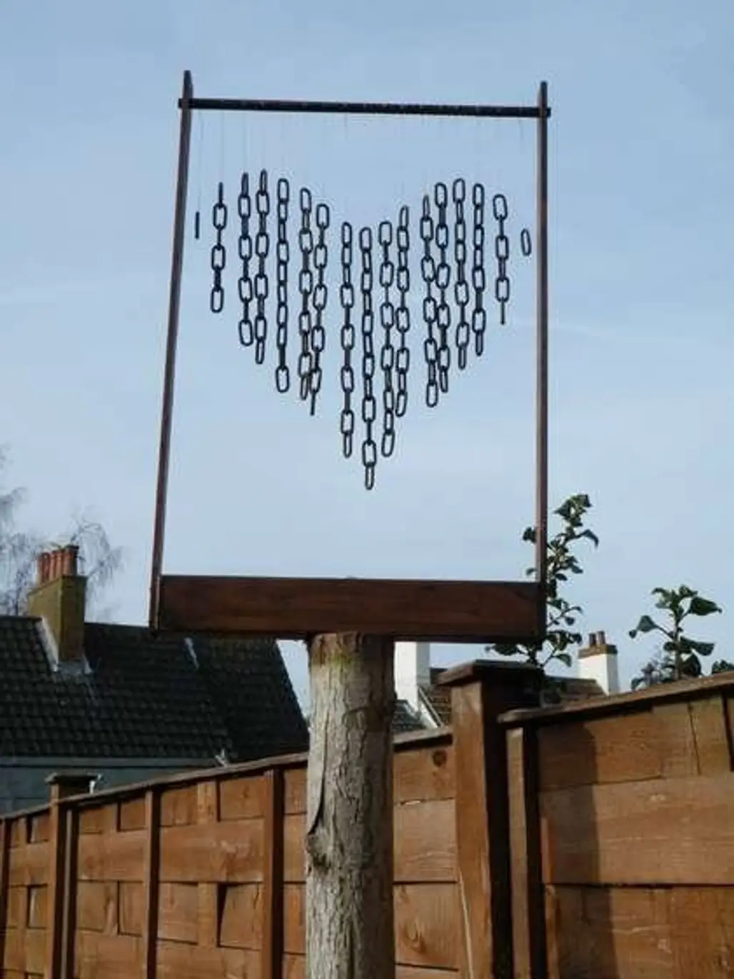 Heart-shaped Wind Chime