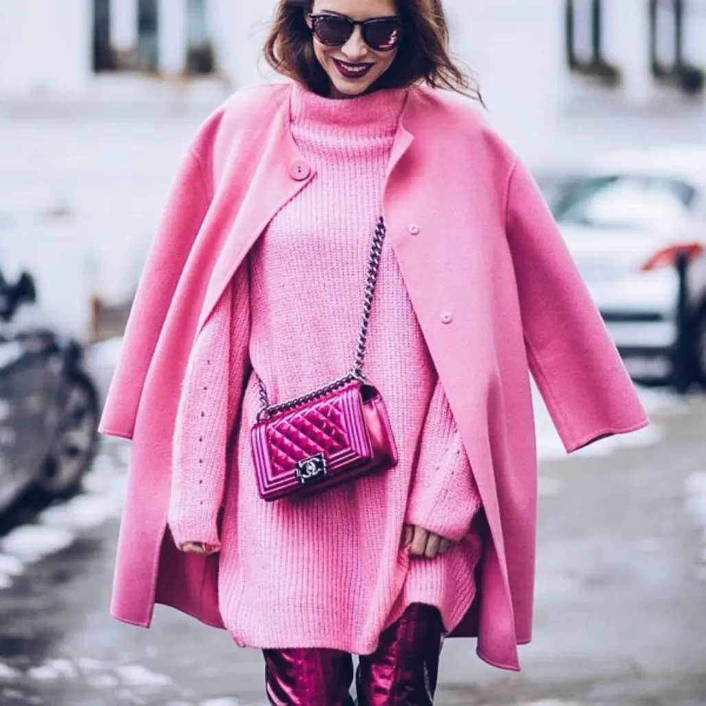 pink, clothing, coat, fashion model, fashion,
