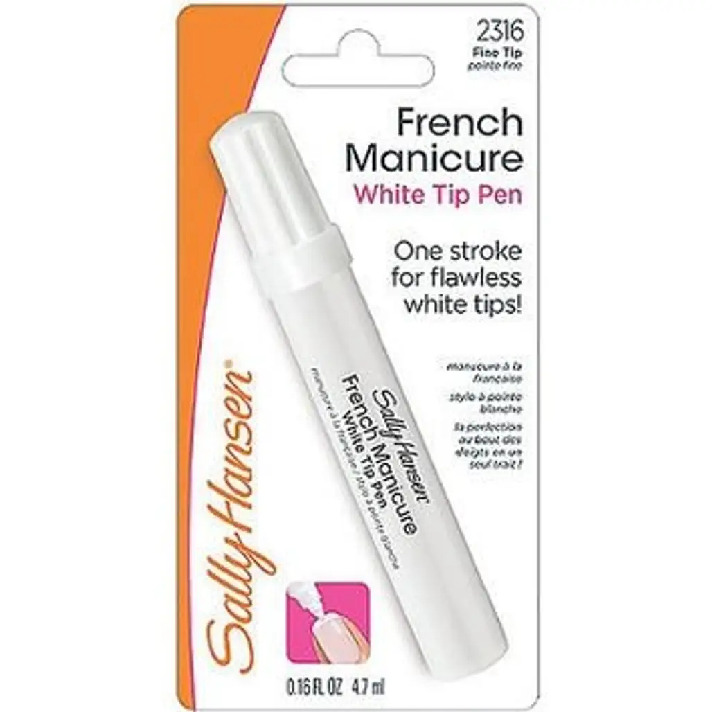 French Manicure White Tip Pen