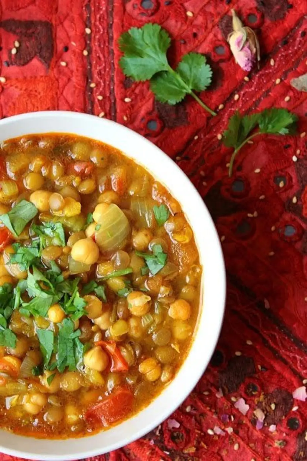 Harira is a Spiced and Warming Moroccan Soup Based on Lentils
