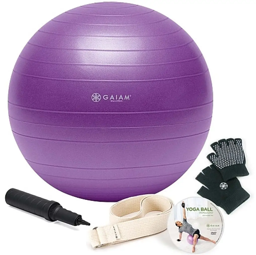Gaiam Rodney Yee's Yoga Ball Beginners Kit