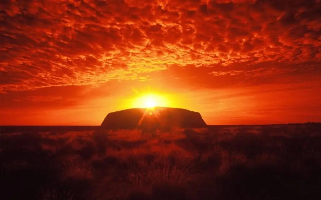 Uluru (a.k.a. Ayers Rock) in Northern Territory, Australia