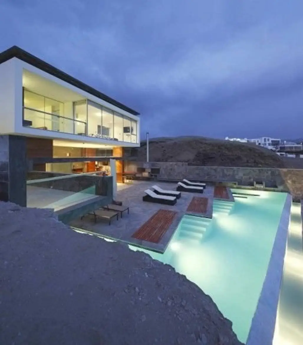 A House on the Cliffs
