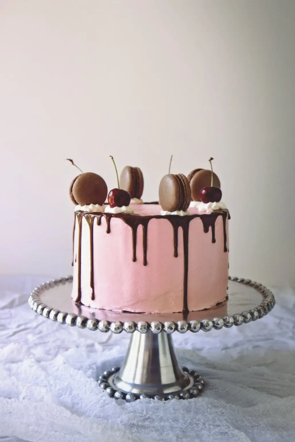 Forêt Noire (Black Forest) Cake with Boozy Cherries