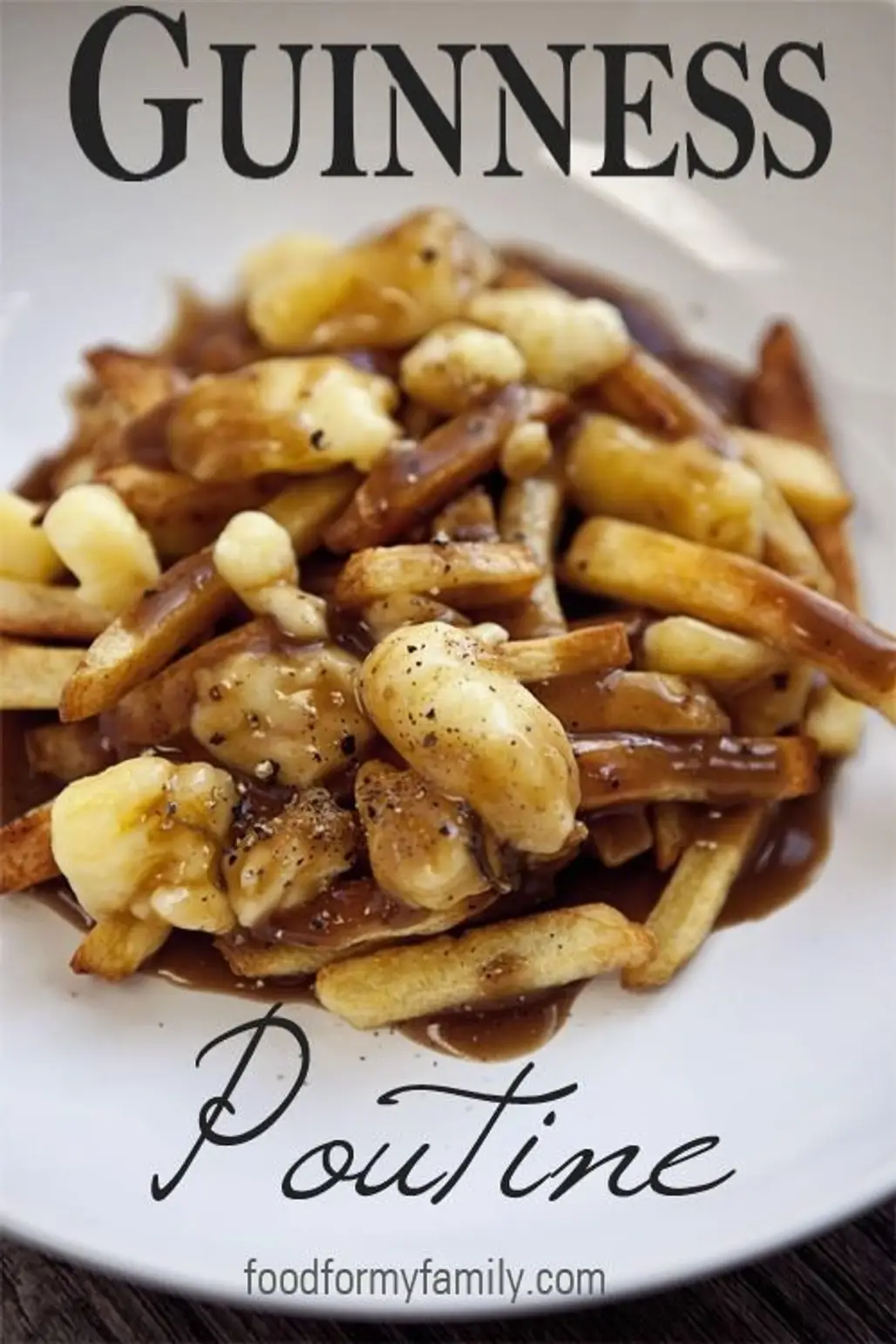 Poutine with Guinness Gravy