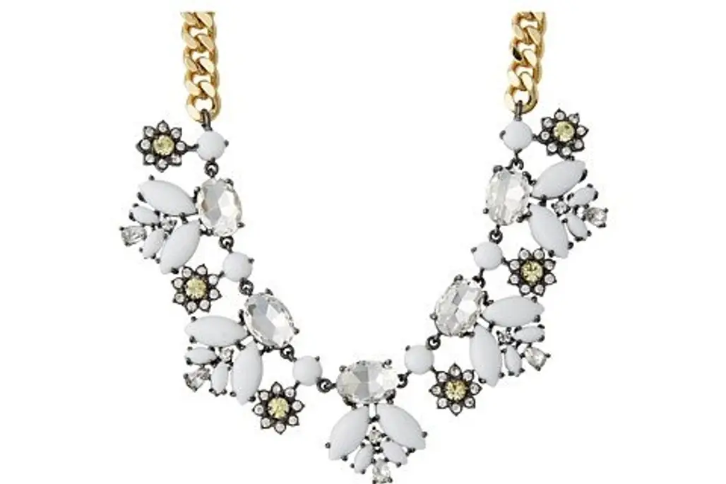 Juicy Couture Crystal and Stone Necklace